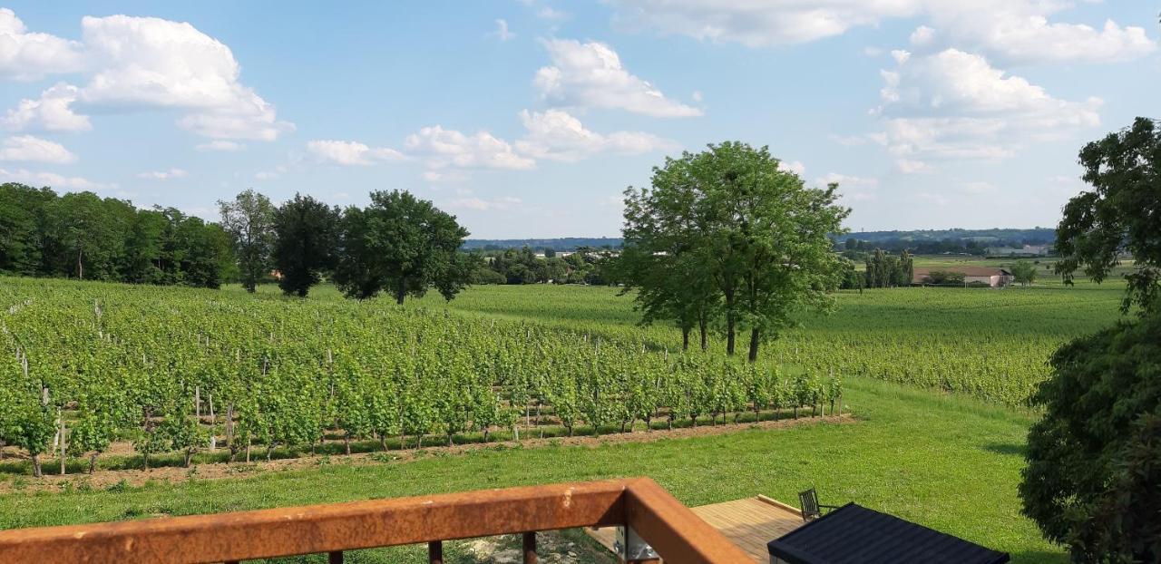 A L'Ombre De La Treille -Proche Saint-Emilion Acomodação com café da manhã Exterior foto